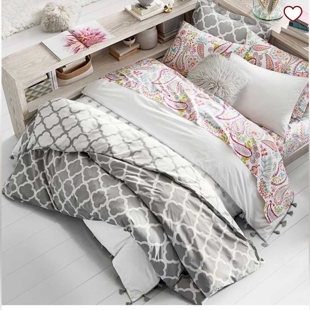 PB Teen Lucky Clover Duvet Cover